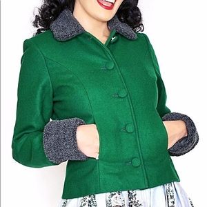 bernie dexter green coat